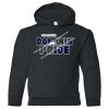 18500B Youth Heavy Blend Hooded Sweatshirt Thumbnail